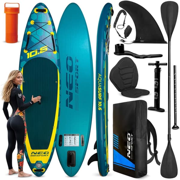 Aquasurf SUP-bräda 320 x 84 x 15 cm Neo-Sport 170203