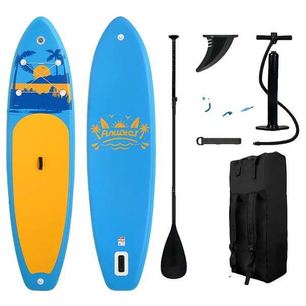 Ståupp Paddleboard, Lättviktsdesign, Hög viktkapacitet,RoligtVatten SUPFW31E