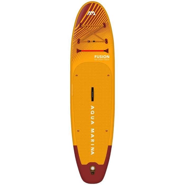 Uppblåsbar ståpaddel - AQUA MARINA - Fusion 10'10" - Orange - 8,8 kg - 330 cm x 81 cm x 15 cm