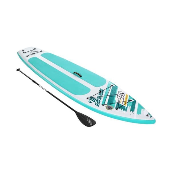 BESTWAY Paddle SUP uppblåsbar Hydro-Force™ Aqua Glider, 320 x 79 x 12 cm med paddel, leash, pump och transportväska