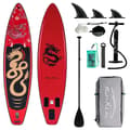 Miniatyrbillede 2 af 2: Stand Up Paddle Board, Letvægts PVC-konstruktion, 180 kg kapacitet,SjovVand SUPFR17S