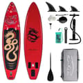 Miniatyrbillede 1 af 2: Stand Up Paddle Board, Letvægts PVC-konstruktion, 180 kg kapacitet,SjovVand SUPFR17S