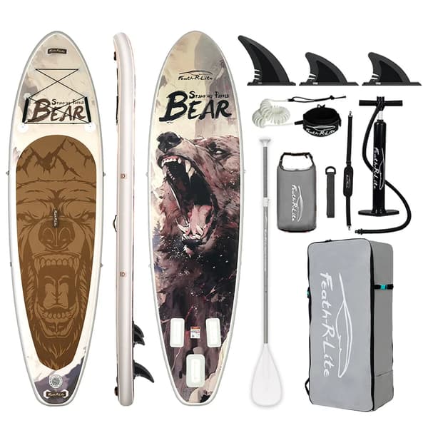 Ståupp Paddle Board, Lättviktsdesign, Hög Viktkapacitet,Roligt Vatten SUPFR19H