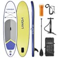 Miniatyrbillede 1 af 2: Oppustelig Paddle Board, 10,5 fods længde, 150 kg vægtkapacitet,type3 Blå