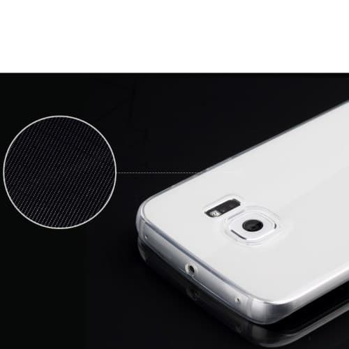 Rock Ultra Thin 0.7mm Flexiskal till Samsung Galaxy S6 Edge - Transparent