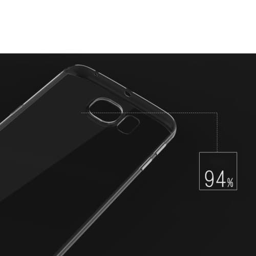 Rock Ultra Thin 0.7mm Flexiskal till Samsung Galaxy S6 Edge - Transparent
