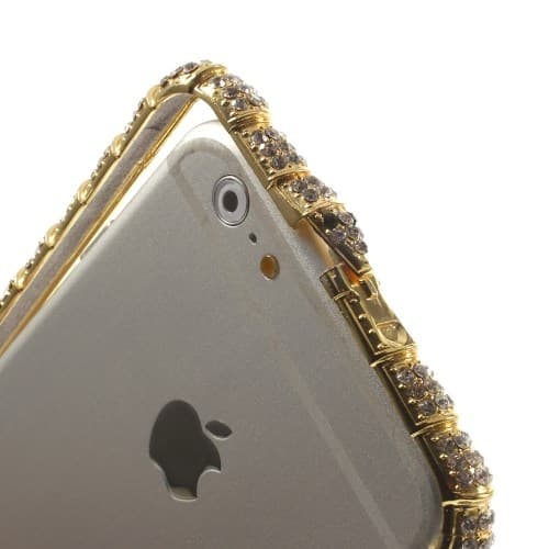 Snake Head Bumper till iPhone 6 / 6S - Guld