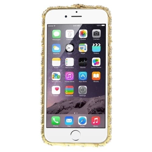 Snake Head Bumper till iPhone 6 / 6S - Guld