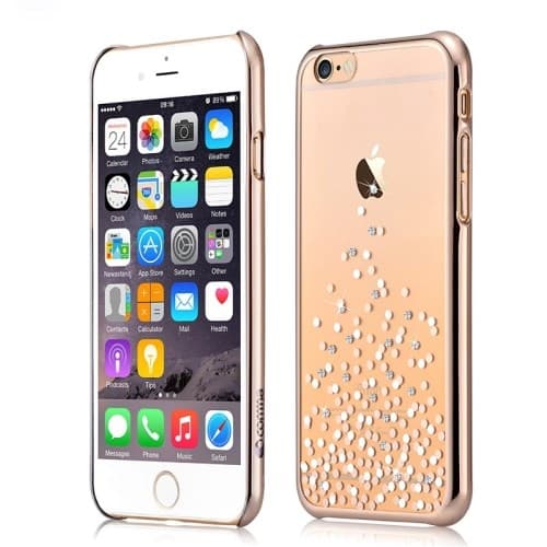 COMMA Baksideskal till Apple iPhone 6(S) Plus- Dots - Guld