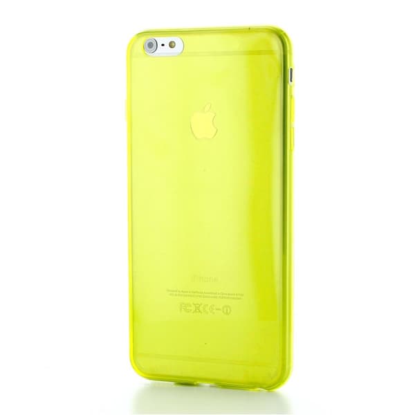 Ultra-thin 0.6mm Flexicase Skal till Apple iPhone 6(S) Plus - Gul