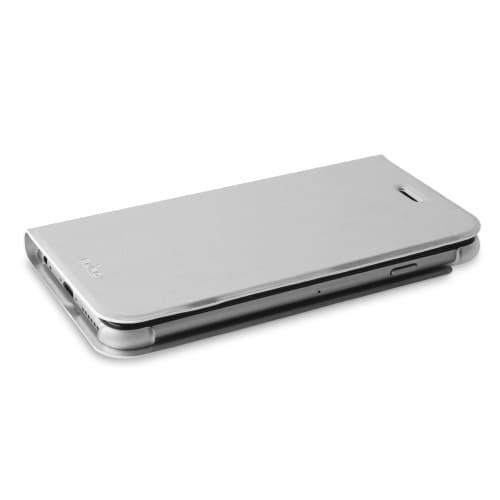 Puro Apple iPhone 6(S) Plus Eco-Leather Cover - Silver