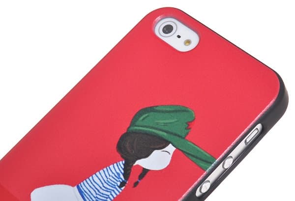 My ColorsBaksideskal till Apple iPhone 5/5S/SE - (Girl)