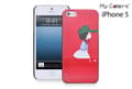 Miniatyrbild 1 av 4: My ColorsBaksideskal till Apple iPhone 5/5S/SE - (Girl)