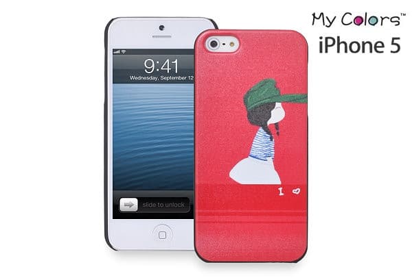 My ColorsBaksideskal till Apple iPhone 5/5S/SE - (Girl)