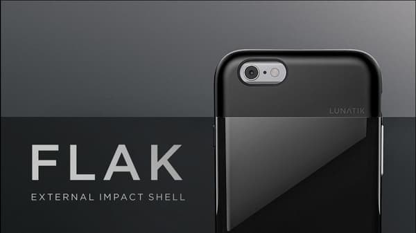 Lunatik Flak Skal till Apple iPhone 6 / 6S  - Gold