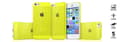 Miniatyrbild 3 av 3: ITSkins Zero 3 Skal till iPhone 5C (Gul) + Skärmskydd