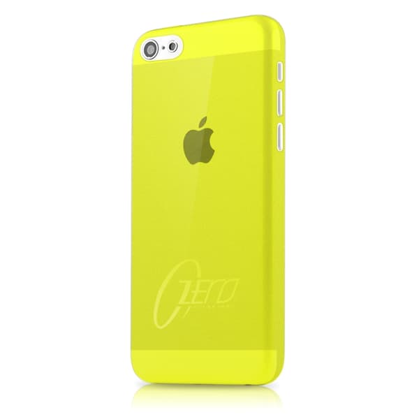 ITSkins Zero 3 Skal till iPhone 5C (Gul) + Skärmskydd