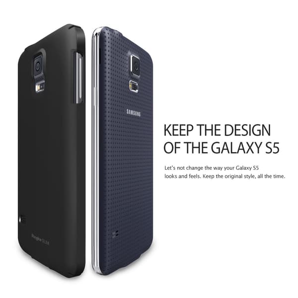 Ringke Dot Slim Skal till Samsung Galaxy S5 (Vit)