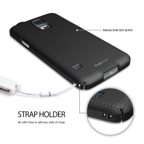 Ringke Dot Slim Skal till Samsung Galaxy S5 (Vit)