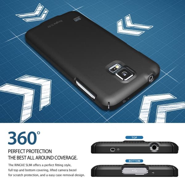 Ringke Dot Slim Skal till Samsung Galaxy S5 (Vit)
