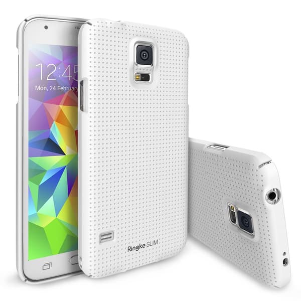 Ringke Dot Slim Skal till Samsung Galaxy S5 (Vit)