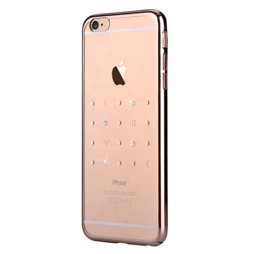 Devia Crystal Love skal till Apple iPhone 6(S) Plus - Guld
