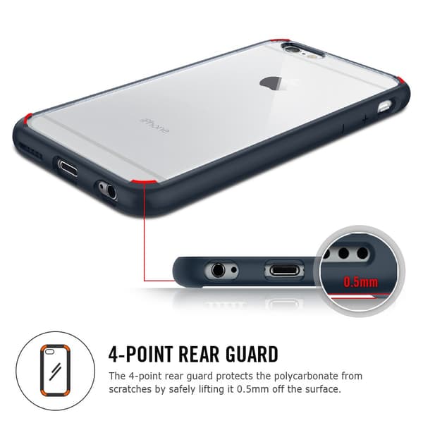 SPIGEN Ultra Hybrid skal till Apple iPhone 6(S) Plus (Gold)