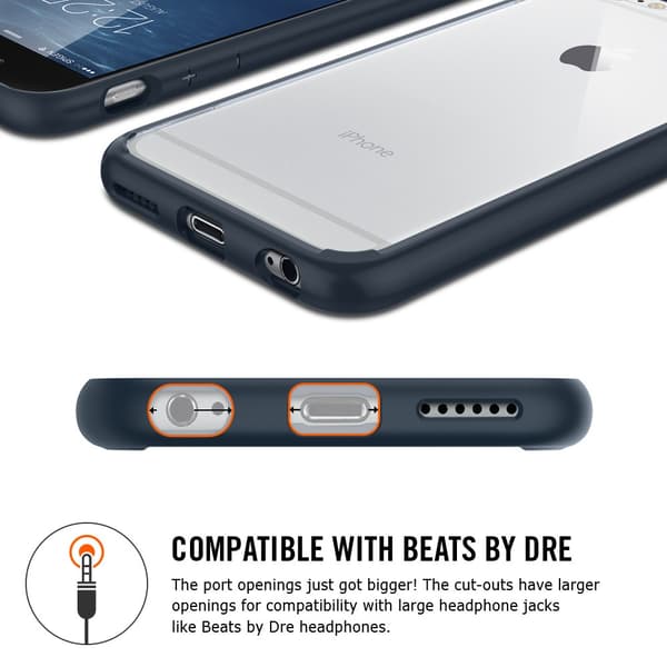 SPIGEN Ultra Hybrid skal till Apple iPhone 6(S) Plus (Gold)