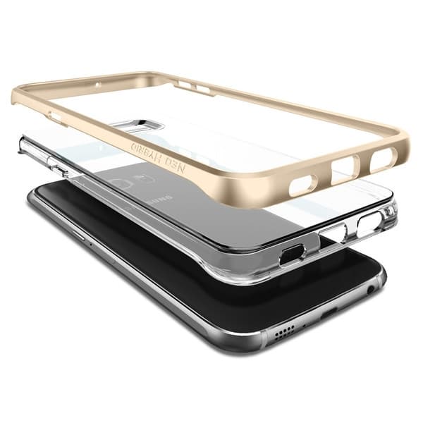 SPIGEN Neo Hybrid Crystal Skal till Samsung Galaxy S6 Edge Plus - Gold