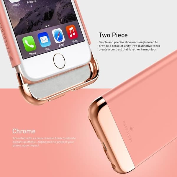 Caseology Savoy Skal till Apple iPhone 6 / 6S (Rosa - Rose Gold)