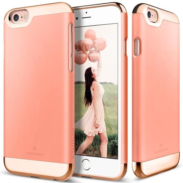Caseology Savoy Skal till Apple iPhone 6 / 6S  (Rosa - Rose Gold)