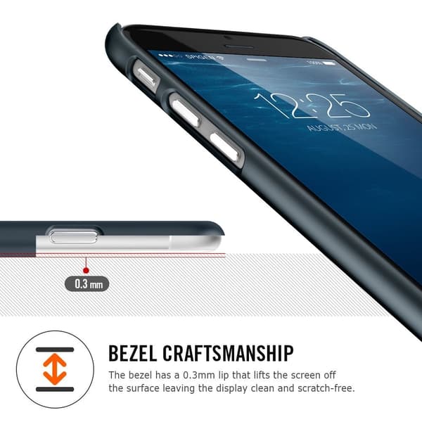 SPIGEN Thin Fit Skal till Apple iPhone 6(S) Plus (Crystal Clear)