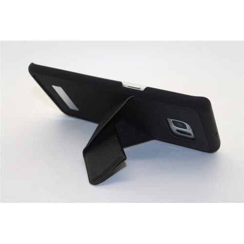 Stand Skal till Samsung Galaxy S6 Edge Plus - Svart