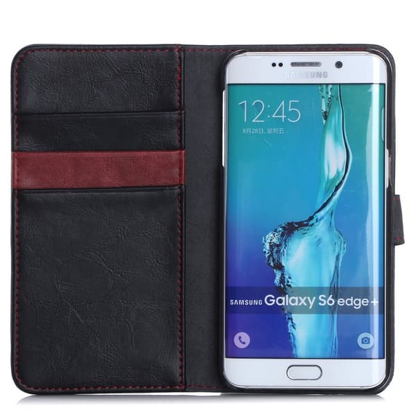 CoveredGear Plånboksfodral till Galaxy S6 Edge+ - Svart