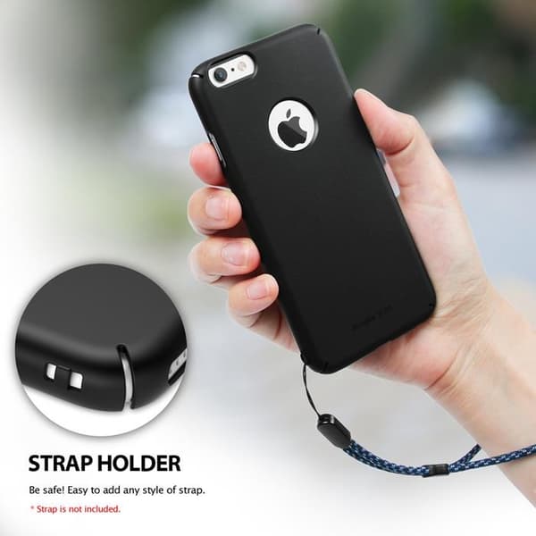 Ringke Logo-Cut Slim Dual Coated Skal till Apple iPhone 6 / 6S (Vit)