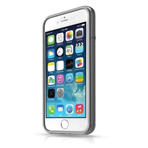 ITSKINS Heat Metal Bumper Skal till Apple iPhone 6 / 6S (Grå)
