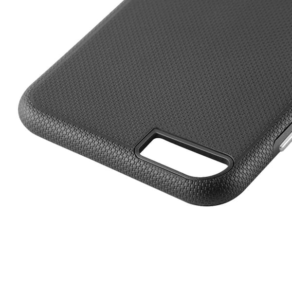 Shockproof Combo Skal till Apple iPhone 6(S) Plus (Svart)