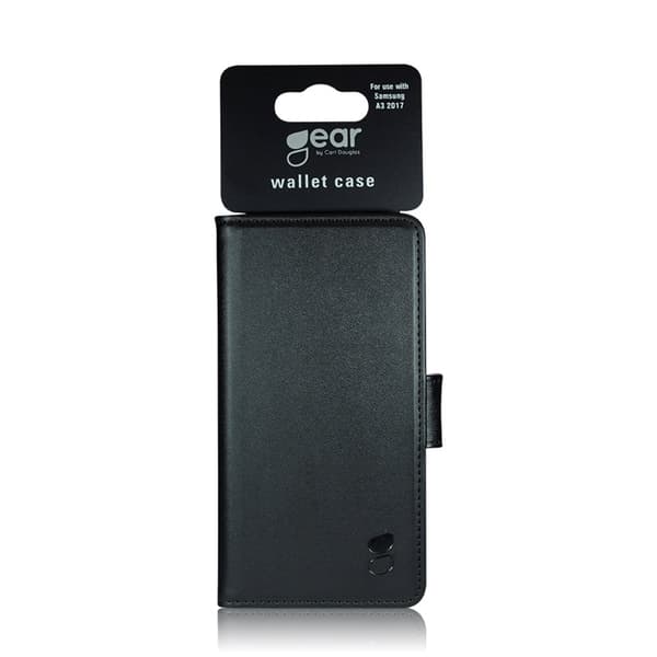 GEAR Plånboksfodral till Samsung Galaxy A3 2017 - Svart