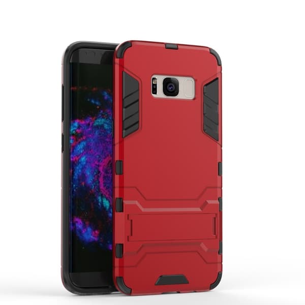 Hybrid Mobilskal Samsung Galaxy S8 Plus - Röd