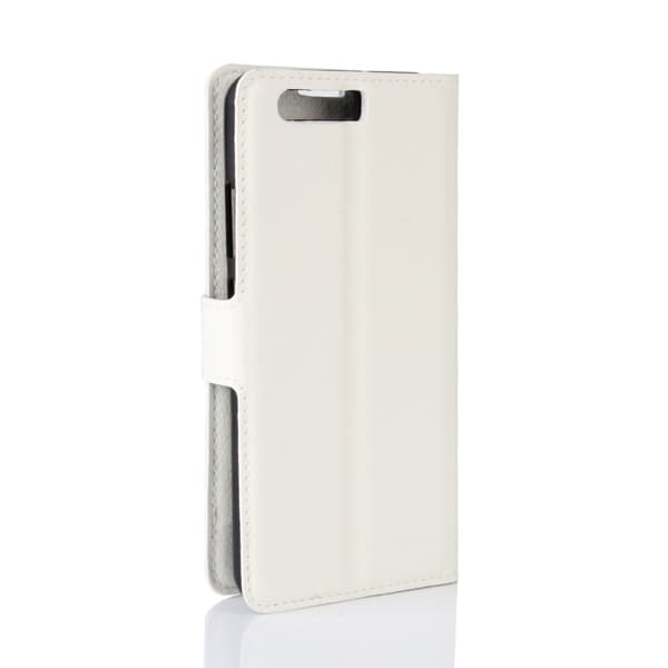 Litchi Plånboksfodral till Huawei P10 - Vit