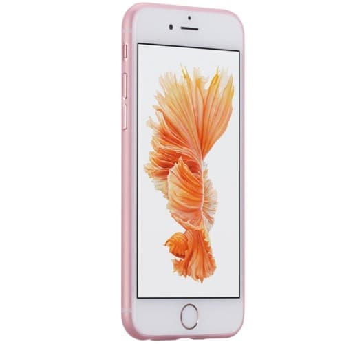 MOMAX 0.3mm Ultra-Thin Flexicase Skal till Apple iPhone 6(S) Plus - Rose Gold