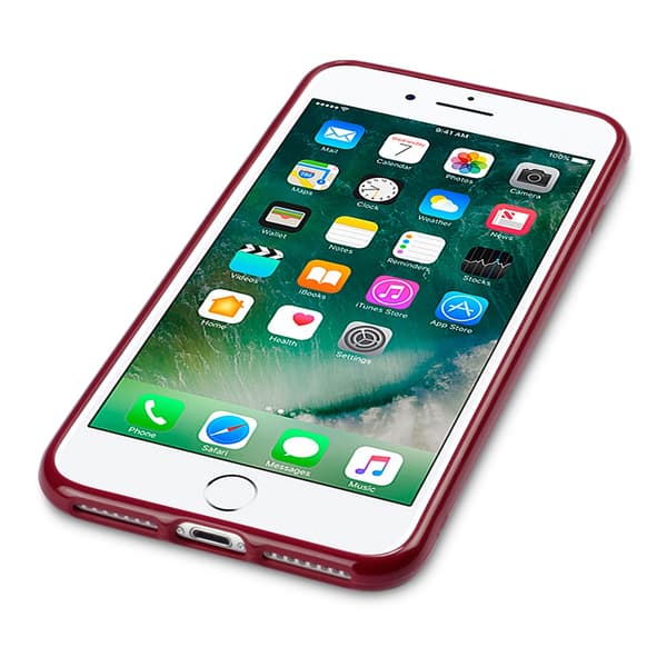 Gel Mobilskal till iPhone 7 Plus - Röd
