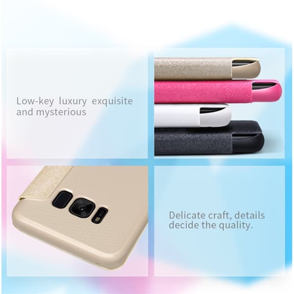 Nillkin Sparkle MobilFodral till Samsung Galaxy S8 Plus - Svart
