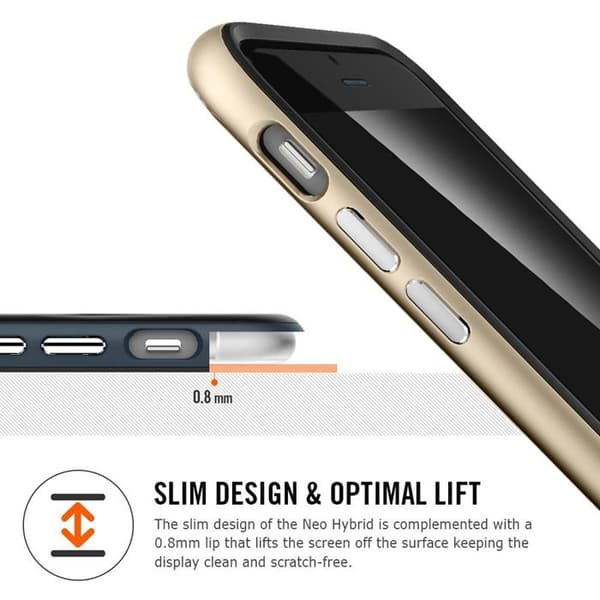 SPIGEN Neo Hybrid Skal till Apple iPhone 6(S) Plus (Vit)