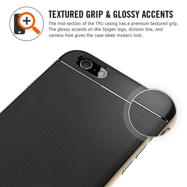 SPIGEN Neo Hybrid Skal till Apple iPhone 6(S) Plus (Vit)