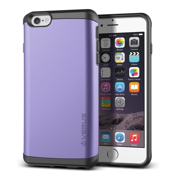 Verus Damda Veil skal med spegel till Apple iPhone 6(S) Plus (Lila)