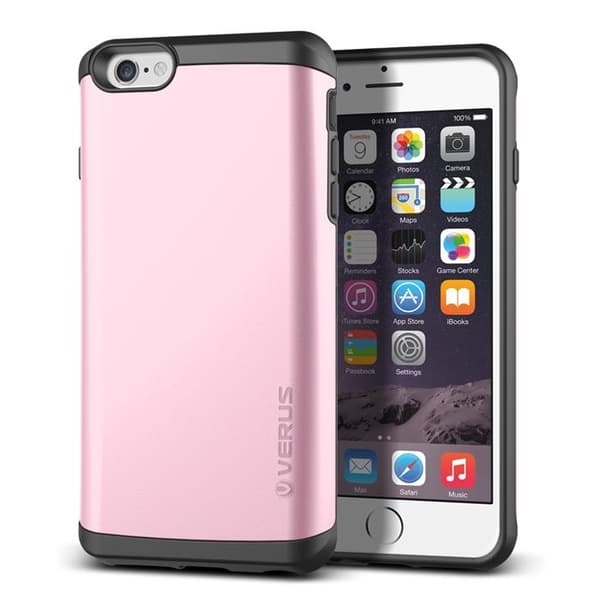 Verus Damda Veil skal med spegel till Apple iPhone 6(S) Plus (Rosa)