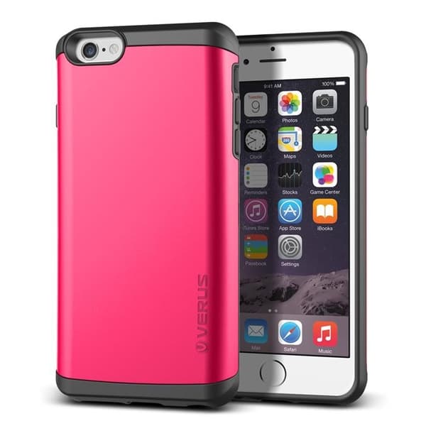 Verus Damda Veil skal med spegel till Apple iPhone 6(S) Plus (Magenta)