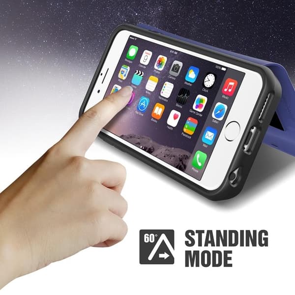 Verus Damda Veil skal med spegel till iPhone 6 / 6S - Lila