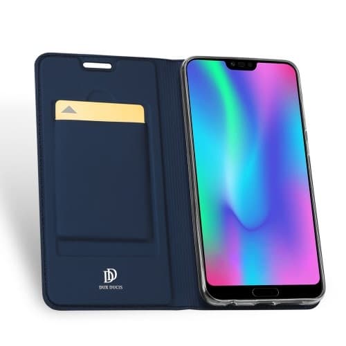 Dux Ducis Plånboksfodral Till Huawei Honor 10 - Blå
